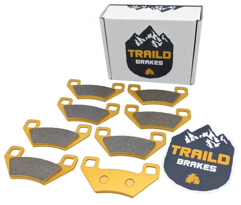 Traild Arctic Cat Wildcat 1000/X/GT/LTD/Wildcat Trail 700 2012-2020 Ceramic Brake Pad Set - Image 1